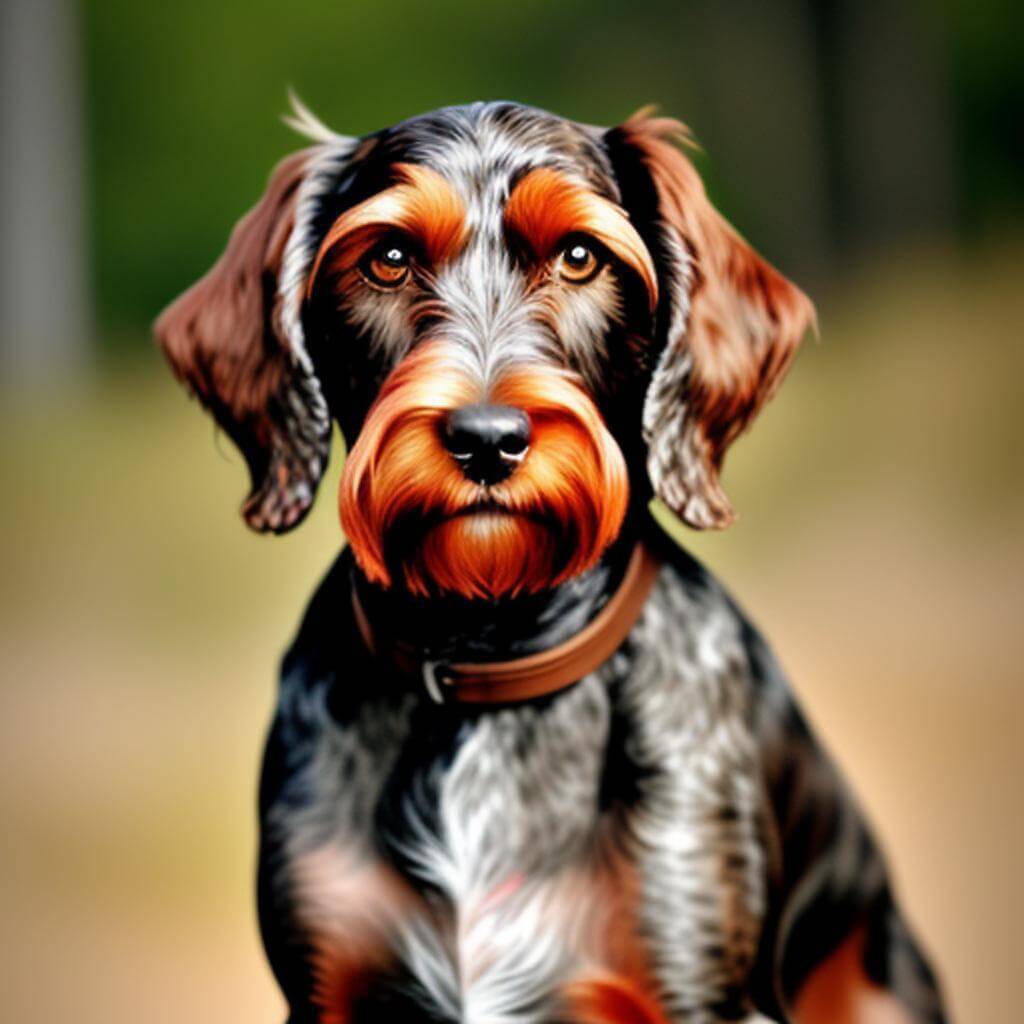 german-wirehaired dog