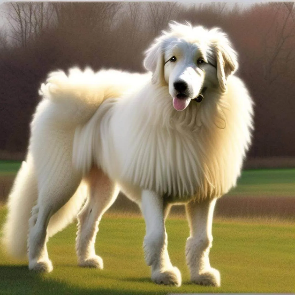 Italian maremma sheepdog 