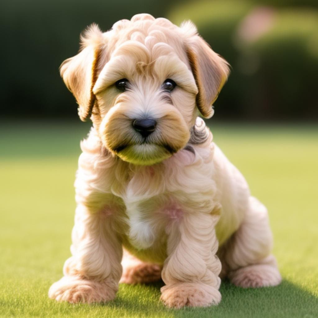 soft coated wheaten terrier puppy 