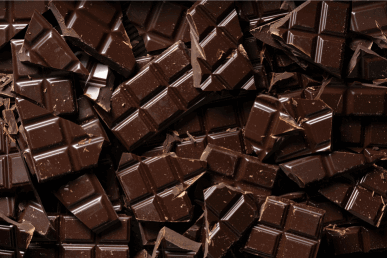 Bars of Dark Chocolate